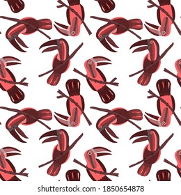Creative seamless pattern with tropical birds, parrots, leaves and flowers. Trendy texture with hand drawn exotic plants. Swimwear botanical design. Jungle exotic summer print.	