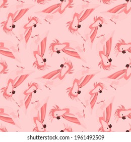 Creative seamless pattern with tropical birds, parrots, leaves and flowers. Trendy texture with hand drawn exotic plants. Swimwear botanical design. Jungle exotic summer print.	