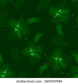 Patrón creativo sin fisuras con hojas tropicales. Patrón de moda con plantas exóticas dibujadas a mano. Diseño botánico de bañador. Impresión veraniega exótica de la jungla.	