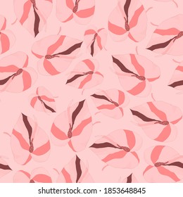Patrón creativo sin fisuras con hojas tropicales. Patrón de moda con plantas exóticas dibujadas a mano. Diseño botánico de bañador. Impresión veraniega exótica de la jungla.	