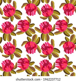 Patrón creativo sin fisuras con hojas tropicales. Patrón de moda con plantas exóticas dibujadas a mano. Diseño botánico de bañador. Impresión veraniega exótica de la jungla.	