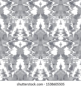 Creative seamless psychedelic pattern. Many geometric spots overlap each other to form new shapes. Pattern for the original design of textiles and wallpaper.