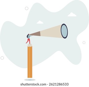 Creative searching for idea or inspiration, research or imagination for designer and writer, discover creativity, content or solution concept, character life .
