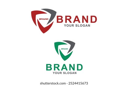 Creative security logo design template