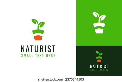 Plantilla de promoción de marca con logotipo de logotipo de cultivo de semillas creativas de hojas de brote de semillas de cultivo de suelos agrícolas botánicas