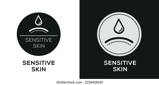 Creative (Sensitive skin) Icon, Vector sign.