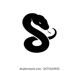 Creative Serpent Cobra Head Design Logo	
