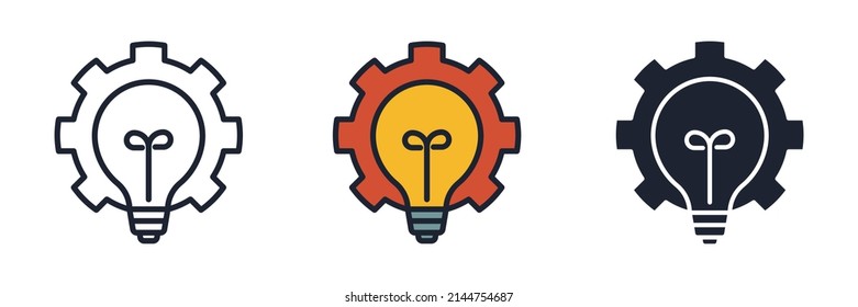 creative service icon symbol template for graphic and web design collection logo vector illustration