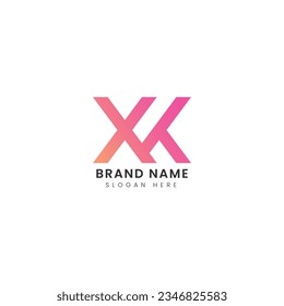creative set of abstract letter x logo Flat Vector