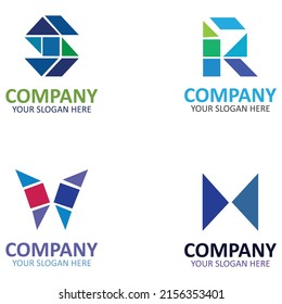 Diseño creativo del logotipo de una carta de negocios