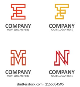 Diseño creativo del logotipo de la carta