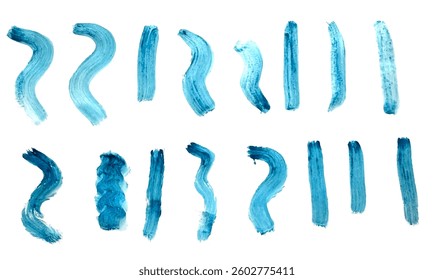 Creative Set of Vector Brush Strokes