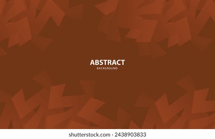 creative shape brown abstract background for card business design style