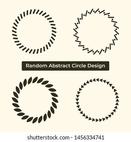 Creative Shape design Along a Circular Path