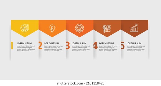 Creative shape infographics template with  options or steps. Business Infographic or presentation. Label circles for content, flowchart, diagram, steps, infographics, chart, workflow layout.
