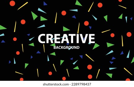 creative shape line colorful backgrounds
