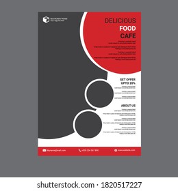 Creative Shape Restaurant Flyer for your Restrurant