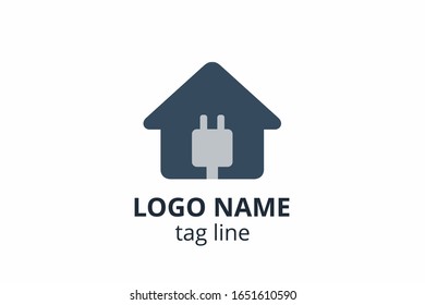 Creative shape structure design. Template icon logo for architecture agency interior exterior. Or any other company like apartment, residential, building.