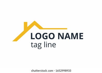 Creative shape structure design. Template icon logo for residential, construction corporate. Or any other company like apartment, villa, estate, house, building.