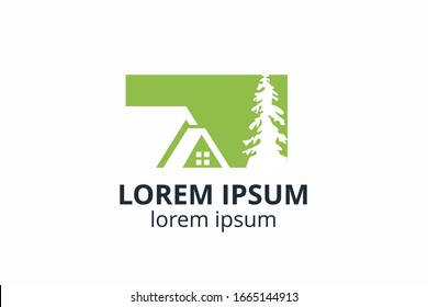 Creative shape structure design. Template icon logo for residential, construction corporate. Or any other company like apartment, villa, estate, house, building.