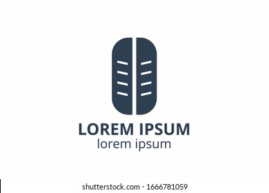 Diseño creativo de neumáticos. Icono de plantilla para taller de camión personalizado para automóviles, garaje para vehículos, tienda de automóviles o cualquier necesidad corporativa con camión.