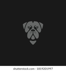 Kreatives Bulldogdreieck mit variabler Farbe