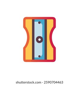 Creative Sharpener Illustration Icon Design