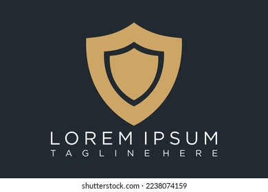 Creative Shield Concept Logo Design Template