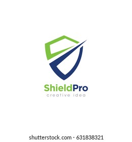 Creative Shield Concept Logo Design Template