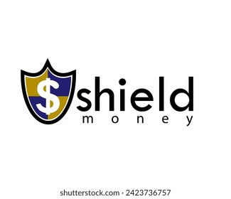 Design-Design für kreatives Schild-Geld-Logo