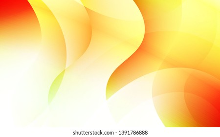 Creative Shiny Waves. For Design Flyer, Banner, Landing Page. Colorful Vector Illustration