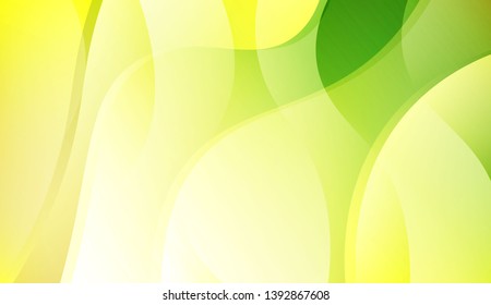 Creative Shiny Waves. For Design Flyer, Banner, Landing Page. Colorful Vector Illustration