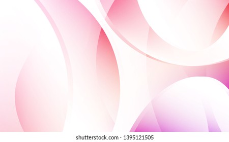 Creative Shiny Waves. For Design Flyer, Banner, Landing Page. Colorful Vector Illustration