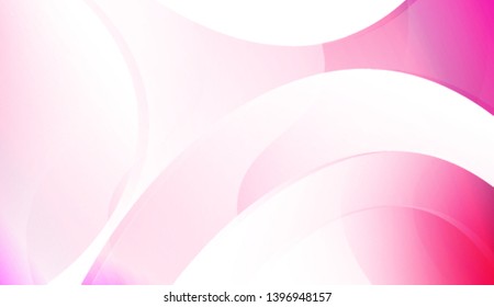 Creative Shiny Waves. For Design Flyer, Banner, Landing Page. Colorful Vector Illustration