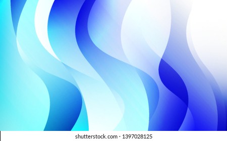 Creative Shiny Waves. For Design Flyer, Banner, Landing Page. Colorful Vector Illustration