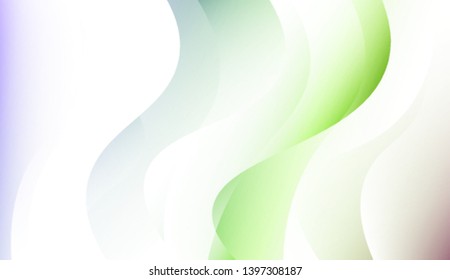 Creative Shiny Waves. For Design Flyer, Banner, Landing Page. Colorful Vector Illustration