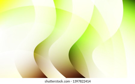 Creative Shiny Waves. For Design Flyer, Banner, Landing Page. Colorful Vector Illustration