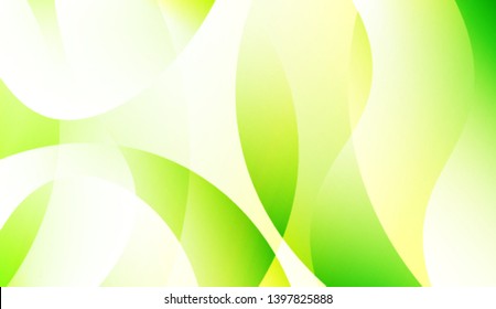 Creative Shiny Waves. For Design Flyer, Banner, Landing Page. Colorful Vector Illustration