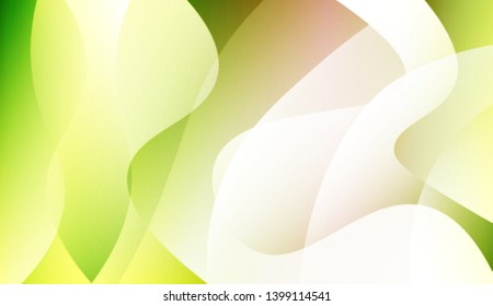 Creative Shiny Waves. For Design Flyer, Banner, Landing Page. Colorful Vector Illustration