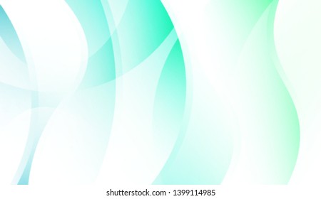 Creative Shiny Waves. For Design Flyer, Banner, Landing Page. Colorful Vector Illustration