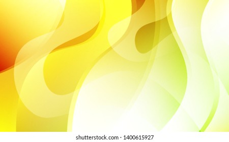 Creative Shiny Waves. For Design Flyer, Banner, Landing Page. Colorful Vector Illustration