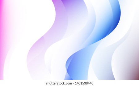 Creative Shiny Waves. For Design Flyer, Banner, Landing Page. Colorful Vector Illustration