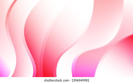 Creative Shiny Waves. For Template Cell Phone Backgrounds. Colorful Vector Illustration.