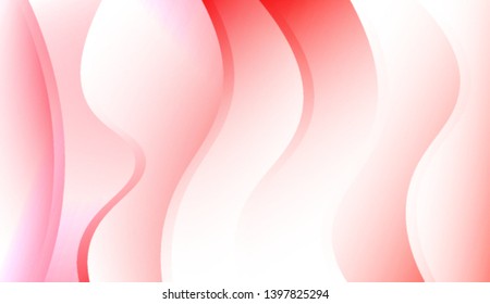 Creative Shiny Waves. For Template Cell Phone Backgrounds. Colorful Vector Illustration.
