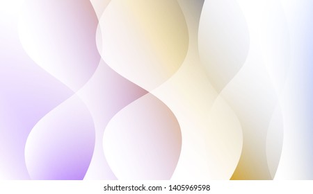 Creative Shiny Waves. For Template Cell Phone Backgrounds. Colorful Vector Illustration.
