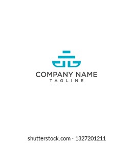 creative ship icon for tour and travel companies