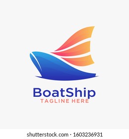 Creative ship logo design inspiration