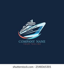 Creative Shipping Company Logo  Vector