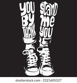 Creative shoe design made by illustration. 