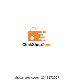 Plantilla vectorial de diseño de logotipo de tienda creativa